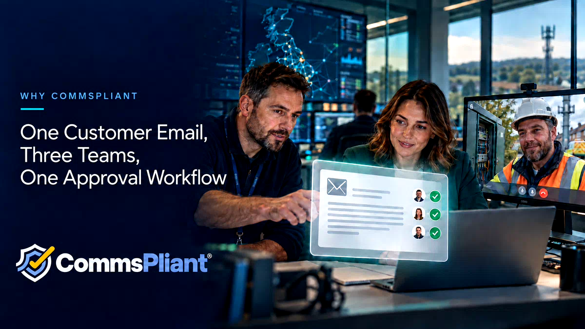 One Customer Email, Three Teams, One Approval Workflow