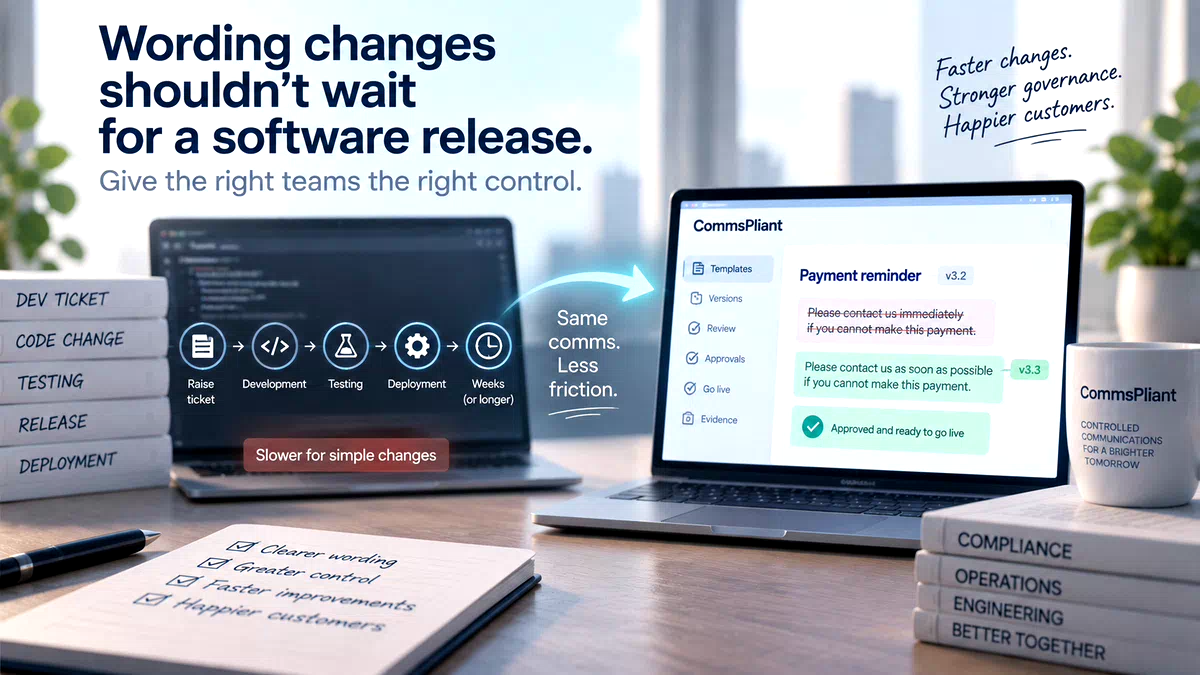 When a Wording Change Should Not Wait for a Software Release