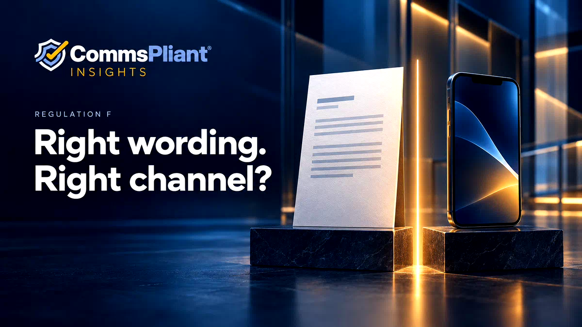 Regulation F validation notices: did you test the generated output?